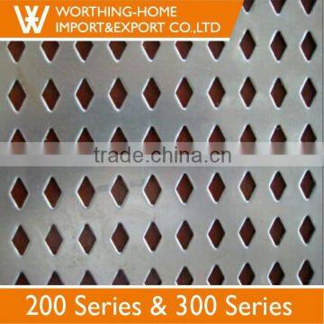 201 Cold Rolled Metal Round Hole Perforated Corrugated Stainless Steel Sheet photo-3