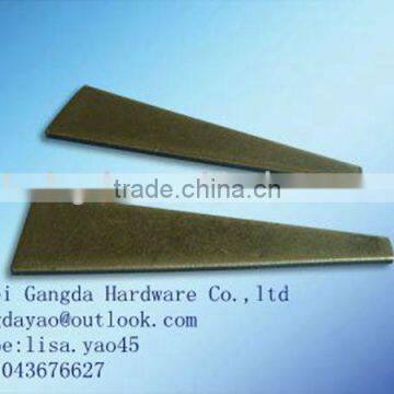 aluminum straight wedge,aluminum wedge