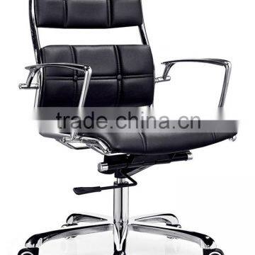 luxury leather office executive chairs with wheel