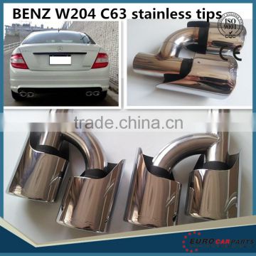 For MB C-CLASS w204 C63 STYLE muffler tips/exhaust tips