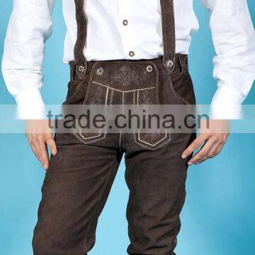 German outfit Trachten Wears / Oktoberfest Lederhosen / Kurze Lederhose / Bavarian Shorts / Leather Pants