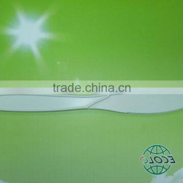 100%biodegradable and compostable disposable cutlery/8 inch 18.7cm knife