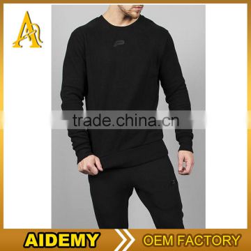 High Quality Spring Casual Plain Long Sleeve 100% Cotton Jersey Mens Bulk Hoodies