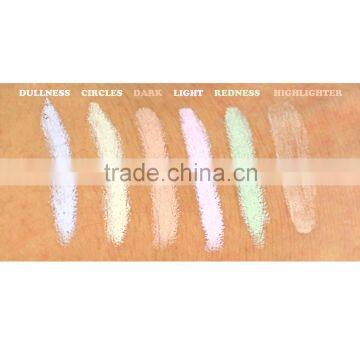 New Brand Face Makeup CC Color Corrector Blemish Concealer Cream Base Palette Pen Pencil Corretivo Stick By Menow Cosmetic photo-6