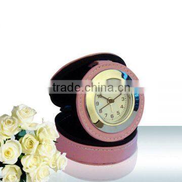 Pearl Slim Metal Travelling Alarm Clock PA063