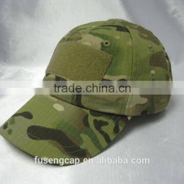100% Cotton Twill Military Cap Verclo photo-3