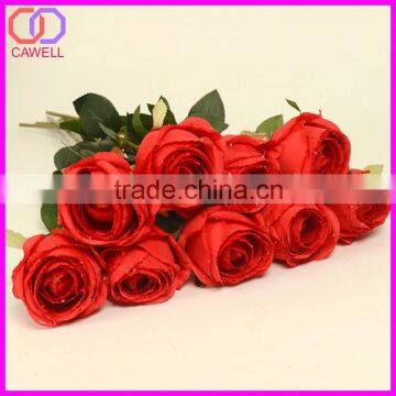 Artificial Silk White Rose Bud photo-4