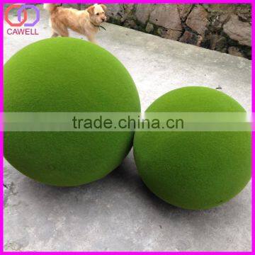 Artificial green moss ball for shop decoratioin