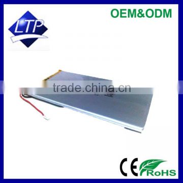 Factory Direct selling Rechargeable 3570140 small lithium polymer battery 3.7V 3800mah polymer battery for Tablet PC