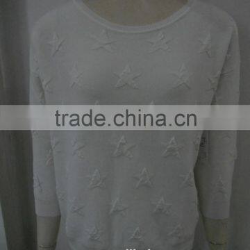 Ladies' Knitwear With Star Print photo-2