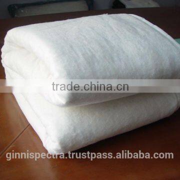 Garment interlining polyester fiber padding