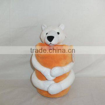 Stuffed animal toys baby blanket