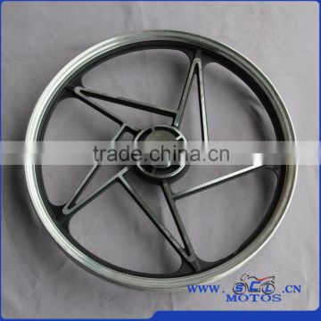 SCL-2012030597 high specification motorcycle aluminum alloy wheel for EN125 GS125 motorcycle parts