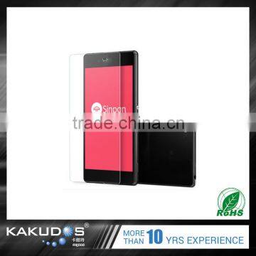Factory Directly Supply Thickness 0.33mm Screen Protector Packaging for Sony Z4