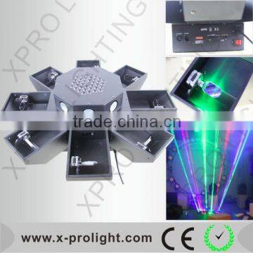 Supper brightness laser light Amazing octopus laser led 36x3W led light eight claw laser