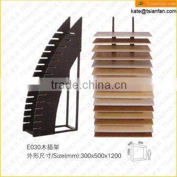 E030--Waterfall floor tile display stand