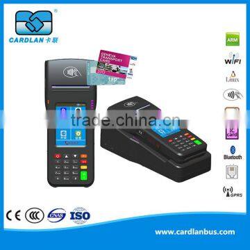 CL-0511B linux touch screen bus rfid handheld POS system