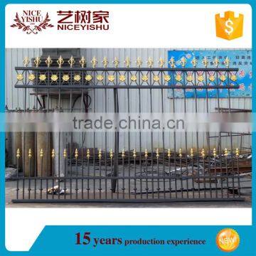 cheap wrought iron fence,iron fence design,decorative wrought iron