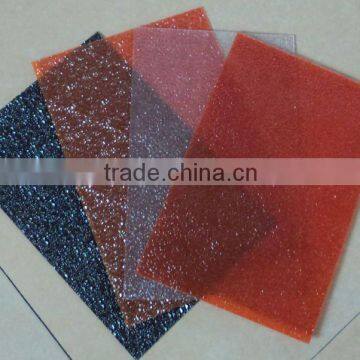 embossed polycarbonate sheet