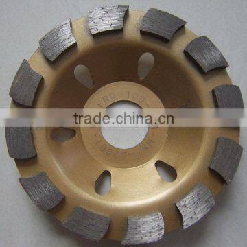 high quality diamond cup-shape grinding wheel for grinding concrete