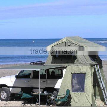 4x4 Folding Waterproof Car Roof Top Tent With Telescopic Pole for Camping
