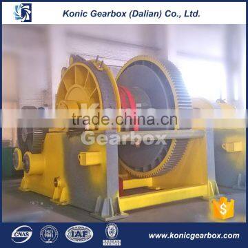 10 ton electric anchor winch large steel gear for ship pulling and lifting