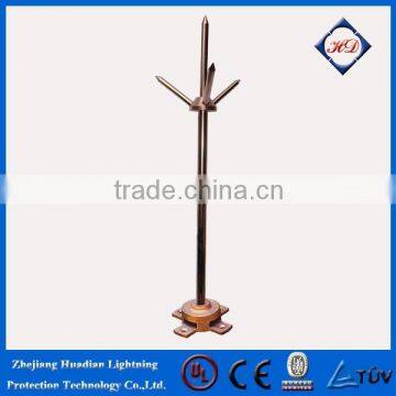 flankling lightning rod for lightning protection