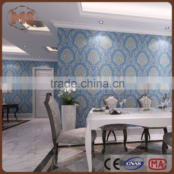 3d wallpaper/wallpaper with matching fabric