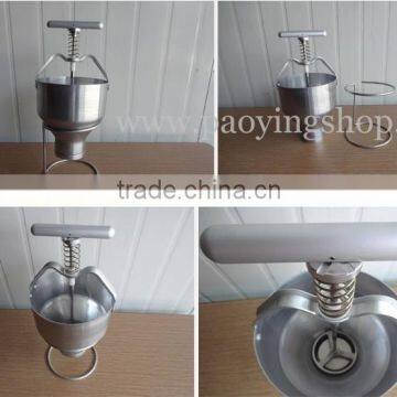 Stainless Steel Manual Cake Doughnut Donut Hopper photo-4