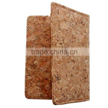 BOSHIHO Eco Friendly Material Cork Leather Fabric Natural Cork Card Holder photo-4