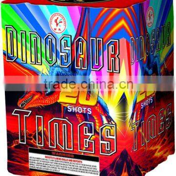 20 Shots Dinosaur Fireworks Cake For 2015