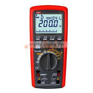 Handheld Insulation Resistance Tester, Multi-function, True RMS, Datalogger, UT505B