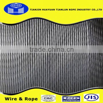 6*19S+FC 9mm UNGAL STEEL WIRE ROPE FOR MINING WINCH