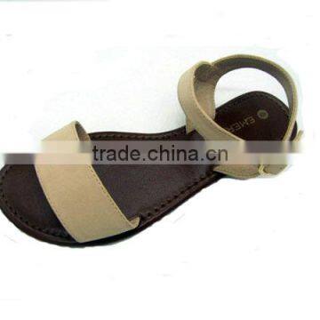 Uniseason Fancy Design Leather Material Wholesale Elegant Sandals Women