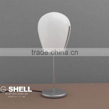 Elegant Fabric Egg Shade Cafe Led Economic Table Lamp
