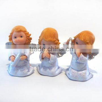 polyresin angel girls praying devoutly,lovely angel