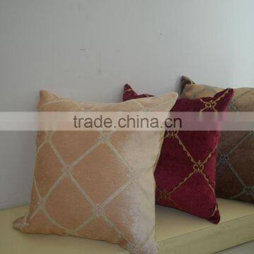 waterproof OEM design suede fabric redeay made cushions 100% polyester cushion covers