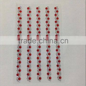 Rhinestone Strass Bling Rhinestone Cellphone Car Decoration Sticker photo-4