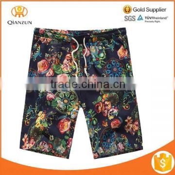 Summer 2015 Men's beach pants loose men casual linen summer shorts