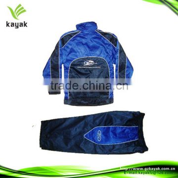 High quality blue motorcycle coverall for kids