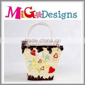 Unique OEM and wholesale ceramic flowers basket