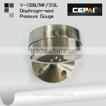 Diaphragm Seal Pressure Gauge With Glycerin Filled photo-4