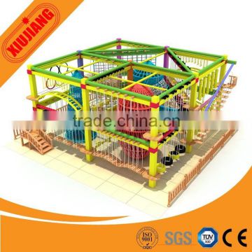 New Style Amusement Park Indoor and Outdoor Adventure Rope Course