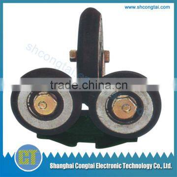 Elevator roller guide shoe