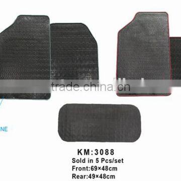 cheap price 5-piece & 4-piece rubber car floor mat
