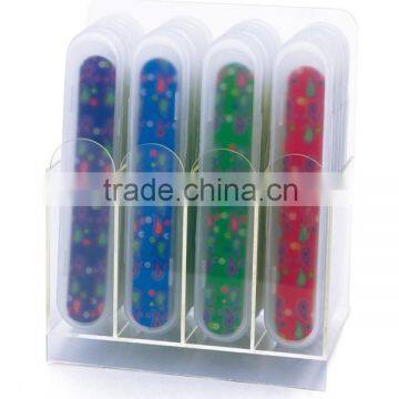 Cheap Beauty Care Personalized Abrasive Nail File With Display Case