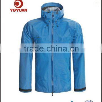 Cheap Cheap waterproof zipper breathable windbreaker jacket with hood