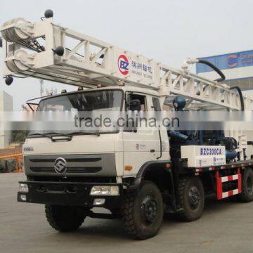 High drilling ability--BZC300CA(300m) water well drilling truck