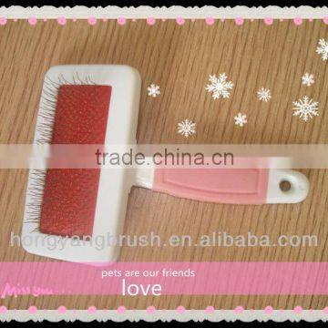 ABS&TPR Handle Pet Brush photo-4