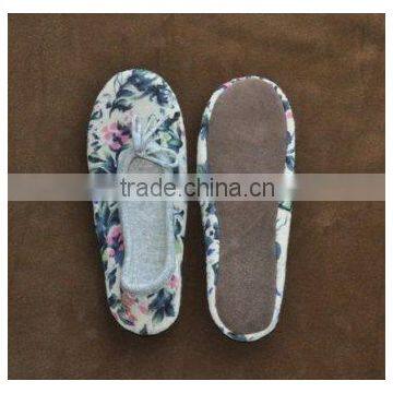 Printing Cashmere Slipper